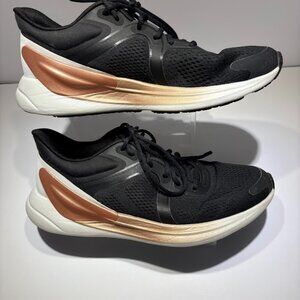 Womens Lululemon Blissfeel Running Black/Rose Shoes Size 9.5